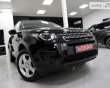 Черный Ленд Ровер Discovery Sport, объемом двигателя 2 л и пробегом 149 тыс. км за 23900 $, фото 15 на Automoto.ua