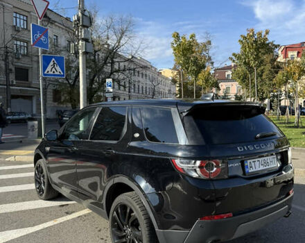 Черный Ленд Ровер Discovery Sport, объемом двигателя 2 л и пробегом 81 тыс. км за 20990 $, фото 8 на Automoto.ua