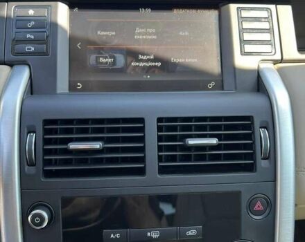 Черный Ленд Ровер Discovery Sport, объемом двигателя 2 л и пробегом 81 тыс. км за 22900 $, фото 22 на Automoto.ua