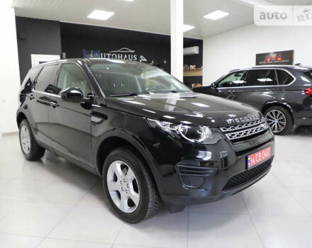 Черный Ленд Ровер Discovery Sport, объемом двигателя 2 л и пробегом 149 тыс. км за 23900 $, фото 3 на Automoto.ua