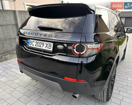 Черный Ленд Ровер Discovery Sport, объемом двигателя 2 л и пробегом 110 тыс. км за 21900 $, фото 9 на Automoto.ua