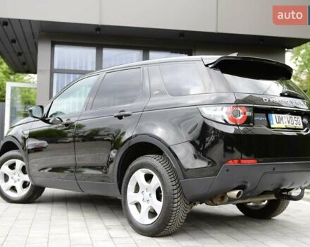 Черный Ленд Ровер Discovery Sport, объемом двигателя 2 л и пробегом 142 тыс. км за 23899 $, фото 96 на Automoto.ua