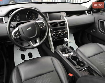 Черный Ленд Ровер Discovery Sport, объемом двигателя 2 л и пробегом 142 тыс. км за 23899 $, фото 134 на Automoto.ua