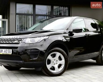 Черный Ленд Ровер Discovery Sport, объемом двигателя 2 л и пробегом 142 тыс. км за 23899 $, фото 1 на Automoto.ua
