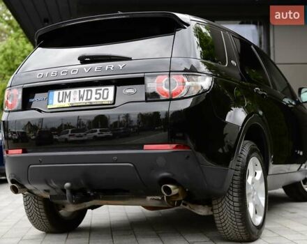 Черный Ленд Ровер Discovery Sport, объемом двигателя 2 л и пробегом 142 тыс. км за 23899 $, фото 92 на Automoto.ua