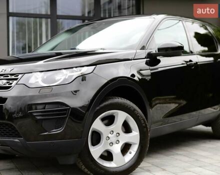 Черный Ленд Ровер Discovery Sport, объемом двигателя 2 л и пробегом 142 тыс. км за 23899 $, фото 6 на Automoto.ua