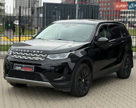 Черный Ленд Ровер Discovery Sport, объемом двигателя 2 л и пробегом 130 тыс. км за 35500 $, фото 4 на Automoto.ua
