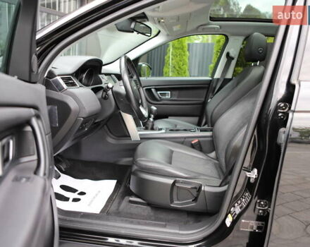 Черный Ленд Ровер Discovery Sport, объемом двигателя 2 л и пробегом 142 тыс. км за 23899 $, фото 119 на Automoto.ua