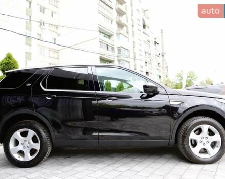 Черный Ленд Ровер Discovery Sport, объемом двигателя 2 л и пробегом 142 тыс. км за 23899 $, фото 3 на Automoto.ua