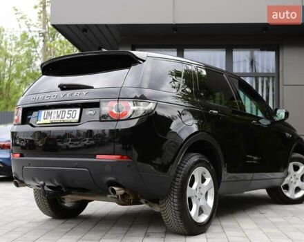Черный Ленд Ровер Discovery Sport, объемом двигателя 2 л и пробегом 142 тыс. км за 23899 $, фото 91 на Automoto.ua
