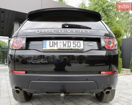 Черный Ленд Ровер Discovery Sport, объемом двигателя 2 л и пробегом 142 тыс. км за 23899 $, фото 87 на Automoto.ua