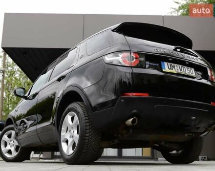 Черный Ленд Ровер Discovery Sport, объемом двигателя 2 л и пробегом 142 тыс. км за 23899 $, фото 100 на Automoto.ua