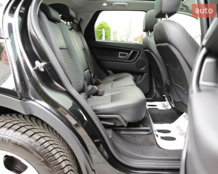 Черный Ленд Ровер Discovery Sport, объемом двигателя 2 л и пробегом 142 тыс. км за 23899 $, фото 159 на Automoto.ua