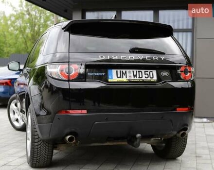 Черный Ленд Ровер Discovery Sport, объемом двигателя 2 л и пробегом 142 тыс. км за 23899 $, фото 104 на Automoto.ua
