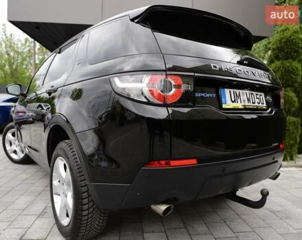 Черный Ленд Ровер Discovery Sport, объемом двигателя 2 л и пробегом 142 тыс. км за 23899 $, фото 103 на Automoto.ua