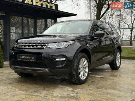 Черный Ленд Ровер Discovery Sport, объемом двигателя 2 л и пробегом 129 тыс. км за 17600 $, фото 1 на Automoto.ua