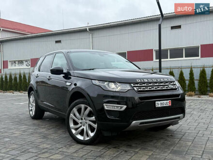 Черный Ленд Ровер Discovery Sport, объемом двигателя 2 л и пробегом 130 тыс. км за 18700 $, фото 1 на Automoto.ua