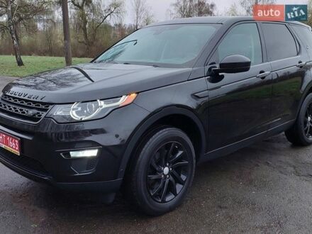 Черный Ленд Ровер Discovery Sport, объемом двигателя 2 л и пробегом 230 тыс. км за 14300 $, фото 1 на Automoto.ua