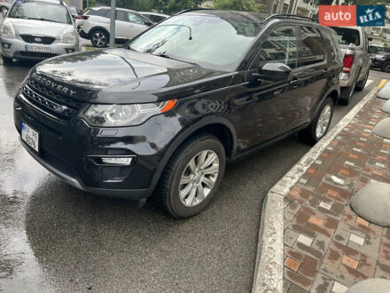 Черный Ленд Ровер Discovery Sport, объемом двигателя 2 л и пробегом 137 тыс. км за 18000 $, фото 1 на Automoto.ua