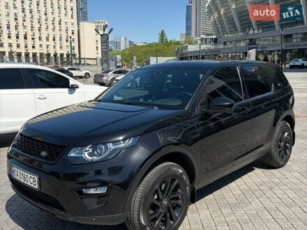 Черный Ленд Ровер Discovery Sport, объемом двигателя 2 л и пробегом 163 тыс. км за 18500 $, фото 1 на Automoto.ua