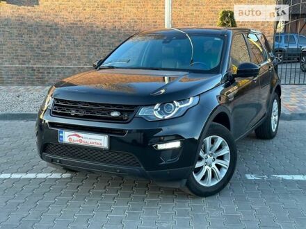 Черный Ленд Ровер Discovery Sport, объемом двигателя 2 л и пробегом 112 тыс. км за 15700 $, фото 1 на Automoto.ua