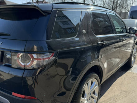 Черный Ленд Ровер Discovery Sport, объемом двигателя 2 л и пробегом 174 тыс. км за 23990 $, фото 1 на Automoto.ua