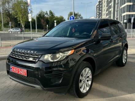 Черный Ленд Ровер Discovery Sport, объемом двигателя 2 л и пробегом 223 тыс. км за 14500 $, фото 1 на Automoto.ua