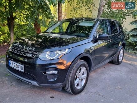 Черный Ленд Ровер Discovery Sport, объемом двигателя 2 л и пробегом 104 тыс. км за 18499 $, фото 1 на Automoto.ua