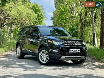 Черный Ленд Ровер Discovery Sport, объемом двигателя 2 л и пробегом 195 тыс. км за 13950 $, фото 1 на Automoto.ua