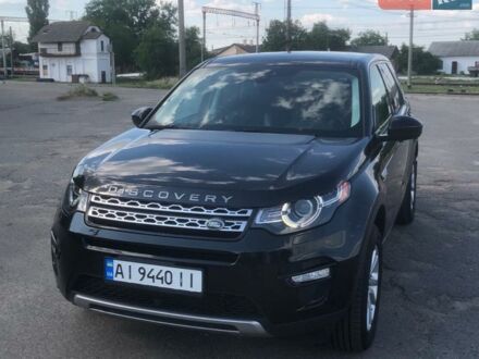 Черный Ленд Ровер Discovery Sport, объемом двигателя 2 л и пробегом 50 тыс. км за 23000 $, фото 1 на Automoto.ua