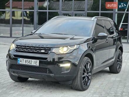 Черный Ленд Ровер Discovery Sport, объемом двигателя 2 л и пробегом 214 тыс. км за 18999 $, фото 1 на Automoto.ua