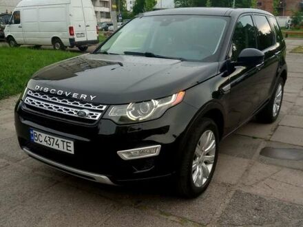 Черный Ленд Ровер Discovery Sport, объемом двигателя 2 л и пробегом 110 тыс. км за 18500 $, фото 1 на Automoto.ua