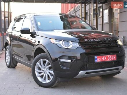 Чорний Ленд Ровер Discovery Sport, об'ємом двигуна 2 л та пробігом 131 тис. км за 17199 $, фото 1 на Automoto.ua