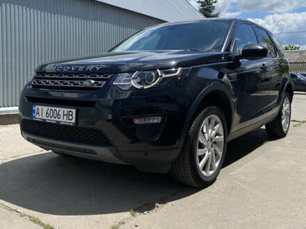 Черный Ленд Ровер Discovery Sport, объемом двигателя 2 л и пробегом 84 тыс. км за 23500 $, фото 1 на Automoto.ua