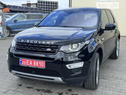 Черный Ленд Ровер Discovery Sport, объемом двигателя 2 л и пробегом 161 тыс. км за 23299 $, фото 1 на Automoto.ua