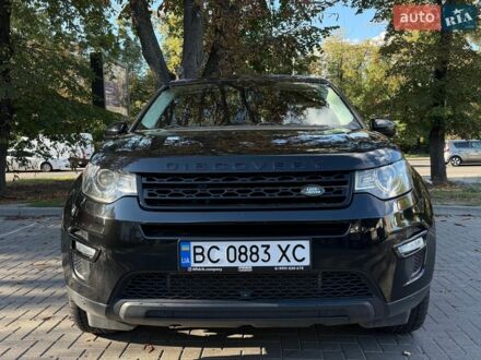 Черный Ленд Ровер Discovery Sport, объемом двигателя 2 л и пробегом 210 тыс. км за 19900 $, фото 1 на Automoto.ua