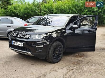 Черный Ленд Ровер Discovery Sport, объемом двигателя 2 л и пробегом 212 тыс. км за 15999 $, фото 1 на Automoto.ua
