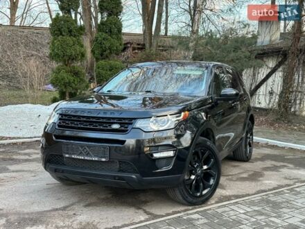Черный Ленд Ровер Discovery Sport, объемом двигателя 2 л и пробегом 190 тыс. км за 16500 $, фото 1 на Automoto.ua
