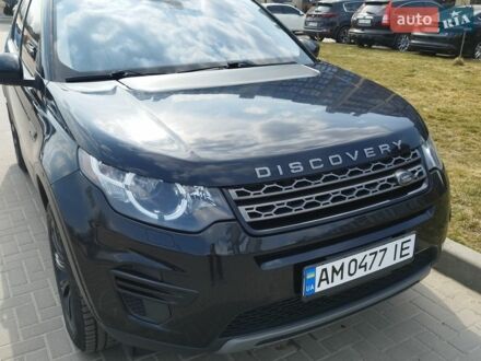 Черный Ленд Ровер Discovery Sport, объемом двигателя 2 л и пробегом 169 тыс. км за 16480 $, фото 1 на Automoto.ua