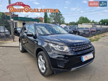 Черный Ленд Ровер Discovery Sport, объемом двигателя 2 л и пробегом 159 тыс. км за 15999 $, фото 1 на Automoto.ua
