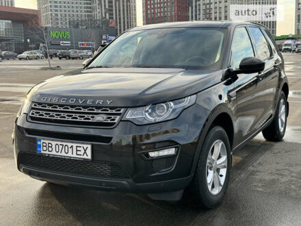 Черный Ленд Ровер Discovery Sport, объемом двигателя 2.18 л и пробегом 93 тыс. км за 22500 $, фото 1 на Automoto.ua