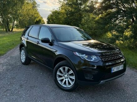 Черный Ленд Ровер Discovery Sport, объемом двигателя 2 л и пробегом 200 тыс. км за 14499 $, фото 1 на Automoto.ua