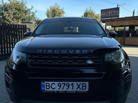 Черный Ленд Ровер Discovery Sport, объемом двигателя 2 л и пробегом 202 тыс. км за 15499 $, фото 1 на Automoto.ua