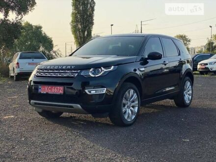 Черный Ленд Ровер Discovery Sport, объемом двигателя 2 л и пробегом 168 тыс. км за 22300 $, фото 1 на Automoto.ua