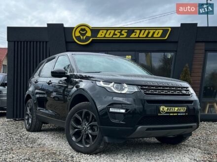 Черный Ленд Ровер Discovery Sport, объемом двигателя 2 л и пробегом 220 тыс. км за 17800 $, фото 1 на Automoto.ua