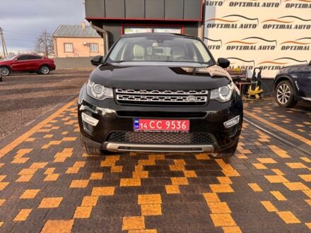 Ленд Ровер Discovery Sport 2016 у Львові на Automoto.ua Чорний Ленд Ровер Discovery Sport, об'ємом двигуна 2 л та пробігом 105 тис. км за 17950 $, фото 1 на Automoto.ua