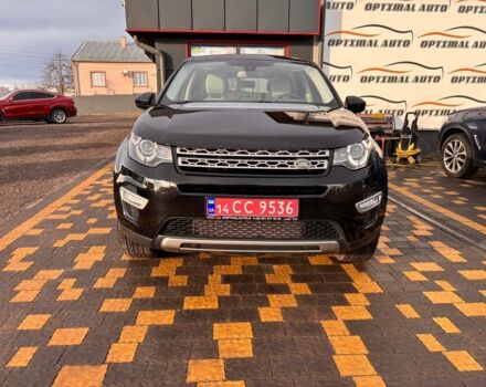 Черный Ленд Ровер Discovery Sport, объемом двигателя 2 л и пробегом 105 тыс. км за 17950 $, фото 1 на Automoto.ua