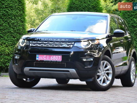 Черный Ленд Ровер Discovery Sport, объемом двигателя 2 л и пробегом 165 тыс. км за 16455 $, фото 1 на Automoto.ua