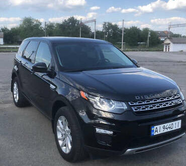 Черный Ленд Ровер Discovery Sport, объемом двигателя 2 л и пробегом 50 тыс. км за 23000 $, фото 1 на Automoto.ua