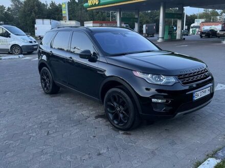 Черный Ленд Ровер Discovery Sport, объемом двигателя 2 л и пробегом 186 тыс. км за 20300 $, фото 1 на Automoto.ua